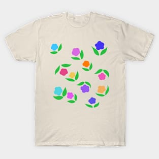 Colorful flowers T-Shirt